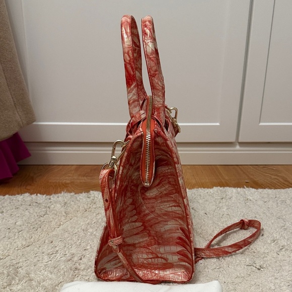 🦩NWOT Brahmin Caroline Pink Flamingo 🦩 - Picture 3 of 9